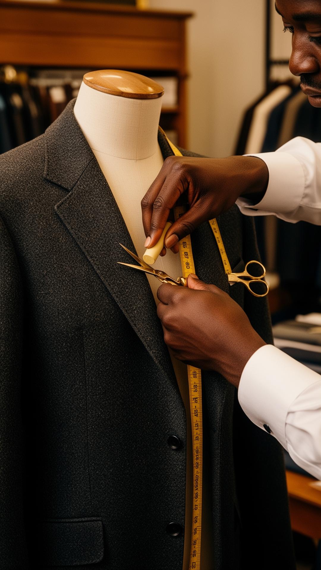 Custom tailoring atelier